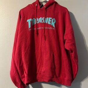 Thrasher Red Hoodie